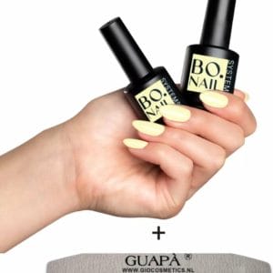 GUAP� Gellak Geel | Pink Gellak | Gel Nagellak | Gel Polish | Professionele Salon Kwaliteit | Yellow Gel Polish 7 ml #068 Cheesecake