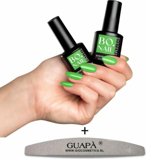 Guap� gellak groen | pink gellak | neon gel nagellak | gel polish | professionele salon kwaliteit | green gel polish 7 ml #103 on the lim