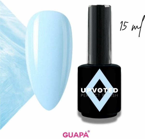 GUAP� Gellak Licht Blauw | Pink Gellak | Gel Nagellak | Gel Polish | Professionele Salon Kwaliteit | 15 ml