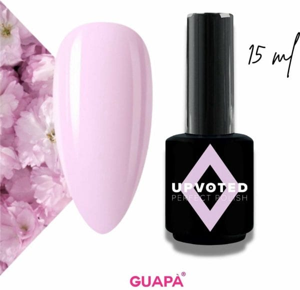 GUAP� Gellak Licht Roze | Pink Gellak | Gel Nagellak | Gel Polish | Professionele Salon Kwaliteit | 15 ml
