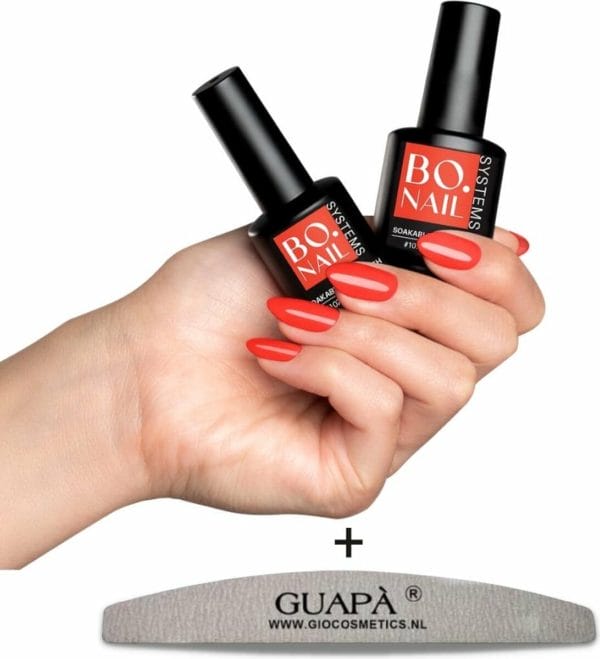 Guap� gellak oranje | pink gellak | gel nagellak | gel polish | professionele salon kwaliteit | orange gel polish 7 ml #107 hot stuff