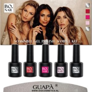 GUAP� Gellak Starterspakket | Gelnagels | Gellak Set | Pink Gellaç | Gel Nagellak | Soakable Gel Polish | 5 x 7 ml Pink Gellak