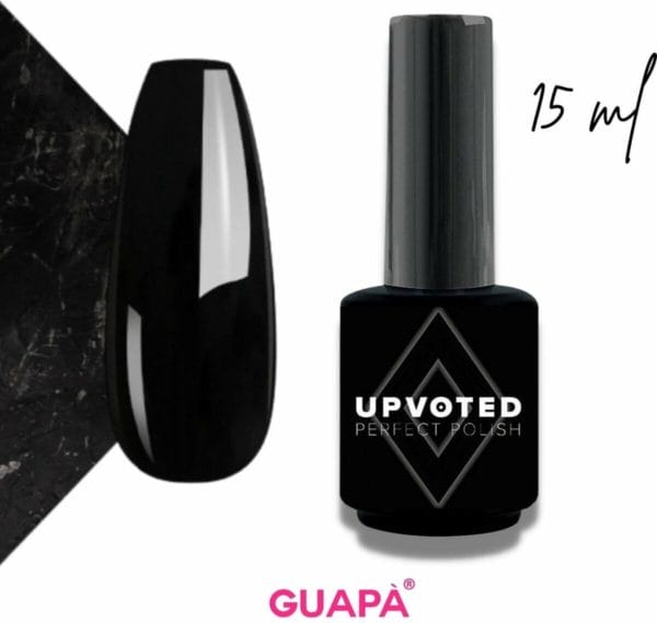 Guap� gellak zwart | pink gellak | gel nagellak | gel polish black | professionele salon kwaliteit | 15 ml