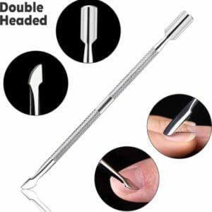 GUAP� Nagelriem Cuticle Pusher | Bokkenpootje | Bokkepoot Metaal | Bokkepootje Manicure Tool | Nail Art | Nagel Beauty Tool | Gellak verwijderaars | Pedicure & Manicure