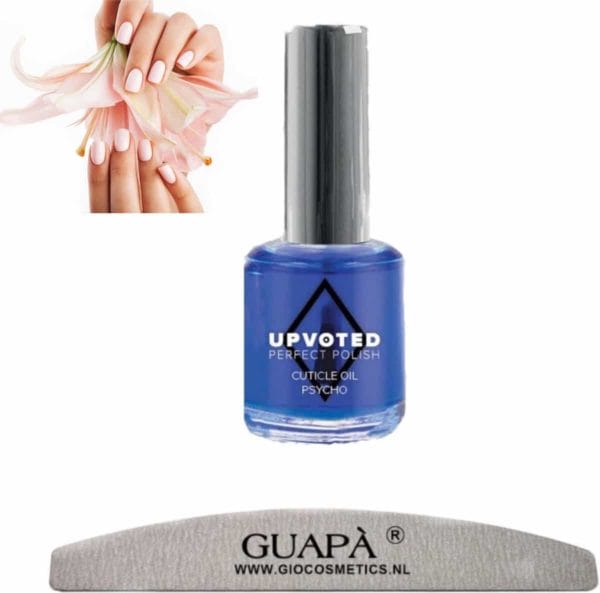 Guap� nagelriemolie pyscho 5 ml | cuticle oil + nagelvijl 100/180