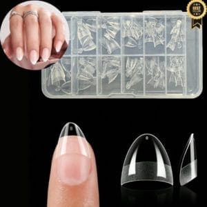 GUAP� Nageltips Transparant 120 pcs | Plaknagels | Nepnagels | Nagelverlenging Acryl en Gel | BIAB | C Curve Nails | 120 pcs Transparant False Nails