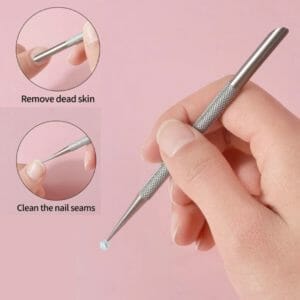 GUAP� Nail Art Tool | Bokkenpootje Staal | Manicure | Pedicure | Nail Art | Nagelriemverzorging | Cuticle Tool | RVS Nail Tool