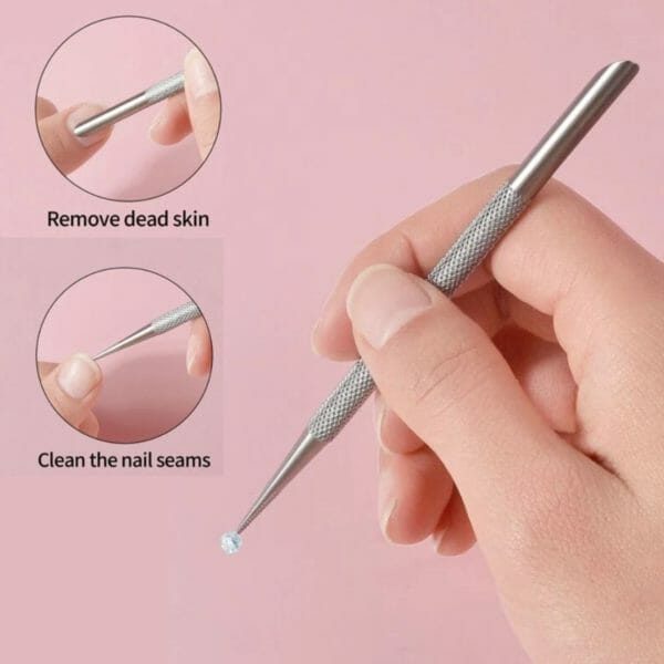 Guap� nail art tool | bokkenpootje staal | manicure | pedicure | nail art | nagelriemverzorging | cuticle tool | rvs nail tool