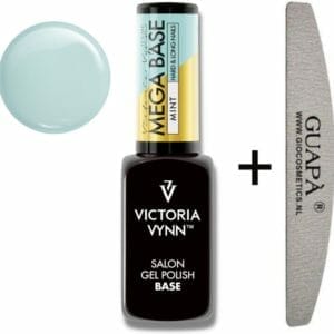 GUAP� Rubber Base - Victoria Vynn™ Gel Polish Mega Base - Hard & Long Nails - Builder Gel - BIAB - Mint 8 ml