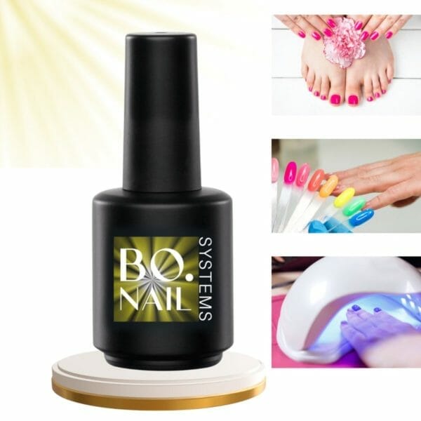 Guap� top coat 15 ml | uv blocker | gellak | polygel | acryl nagels | glanzende nagels | high shine no wipe top gel | zonder gele of blauwe gloed