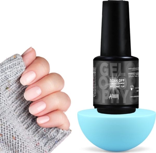 Guap� top coat | gellak | gellak starterspakket | top gel voor gelnagels, biab, acryl en polygel nagels | led lamp nagels | kunstnagels | no wipe glossy top gel 15 ml