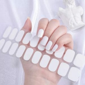 Gel Nagel Wrap, Wit, White, Geen UV Lamp nodig, Gel Nagels