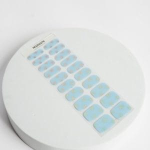 Gel lak nagelstickers licht blauw met glitter ster | nail wraps | light blue nails | denim blue nails | UV nail wraps - Gel nail stickers - Nail stickers - Gel nagel wraps - UV nagel wraps - Gel nagel stickers - Nagel wraps - Nagel stickers blauw