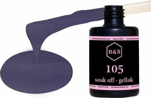 Gellak - 105 - 15 ml | B&N - soak off gellak