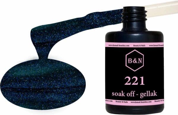 Gellak - 221 - 15 ml | B&N - soak off gellak