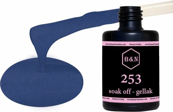 Gellak - 253 - 15 ml | B&N - soak off gellak