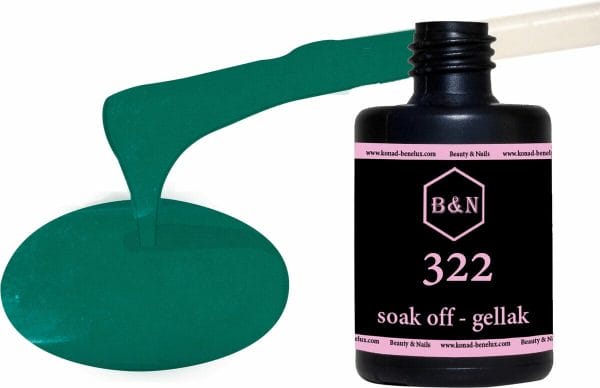 Gellak - 322 - 15 ml | B&N - soak off gellak