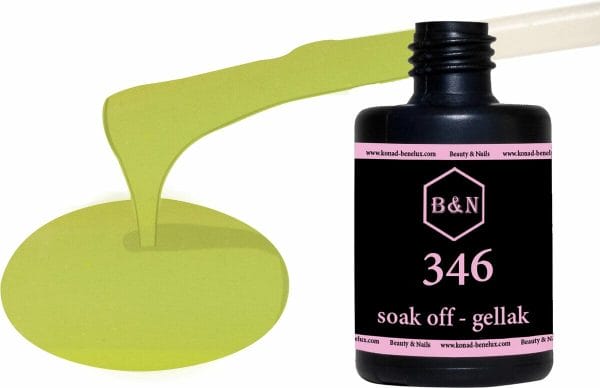 Gellak - 346 - 15 ml | B&N - soak off gellak