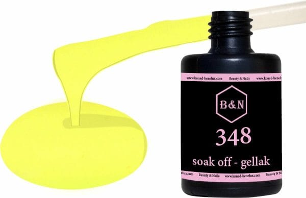 Gellak - 348 - 15 ml | B&N - soak off gellak
