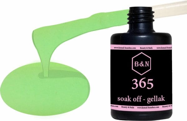 Gellak - 365 - 15 ml | B&N - soak off gellak