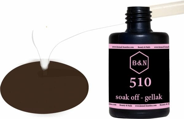 Gellak - 510 - 15 ml | B&N - soak off gellak