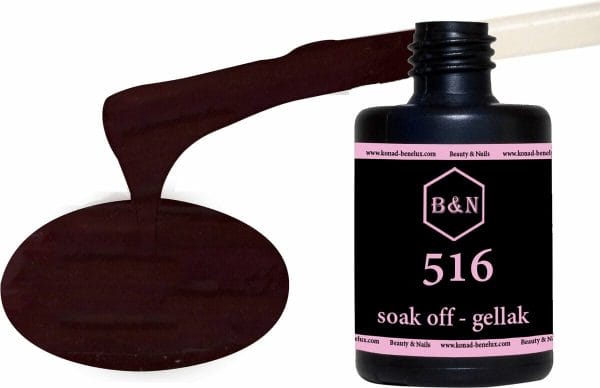 Gellak - 516 - 15 ml | B&N - soak off gellak