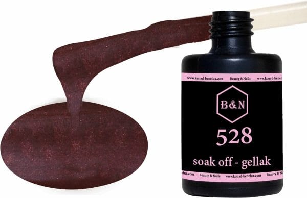 Gellak - 528 - 15 ml | B&N - soak off gellak