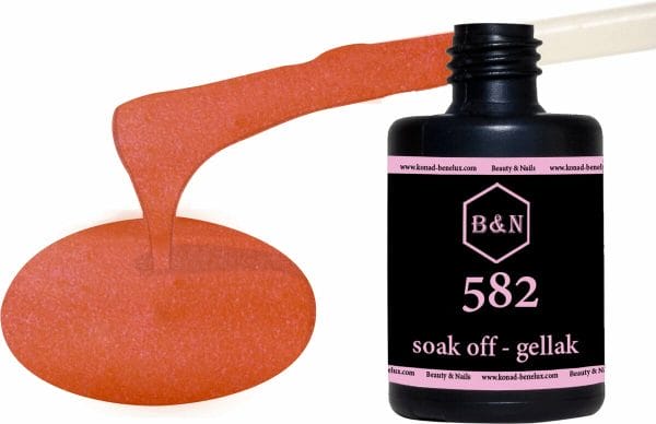 Gellak - 582 - 15 ml | B&N - soak off gellak