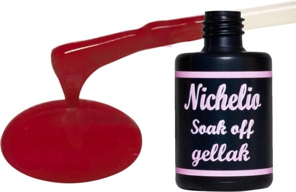 Gellak 600 - Nichelio - 15ml - soak off - afweekbaar - gelpolish