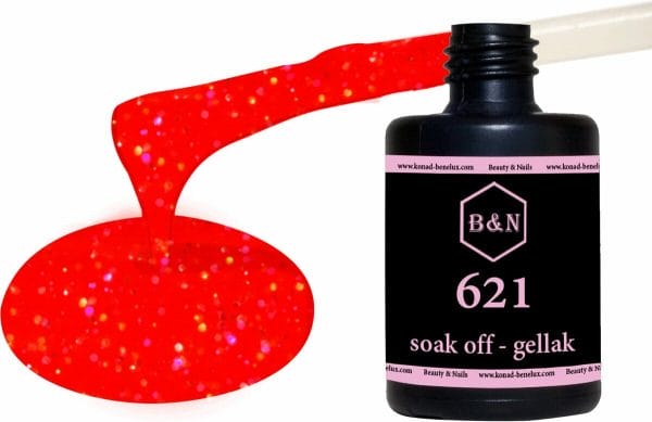 Gellak - 621 - 15 ml | B&N - soak off gellak