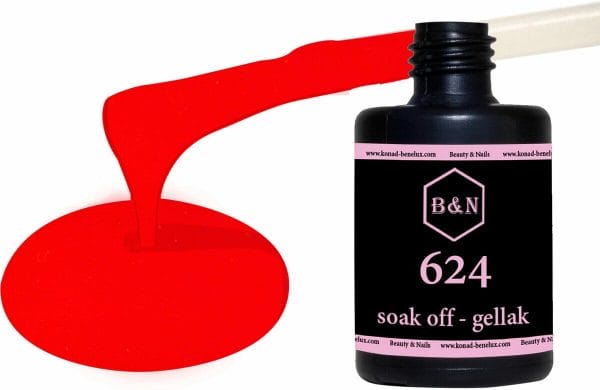 Gellak - 624 - 15 ml | B&N - soak off gellak