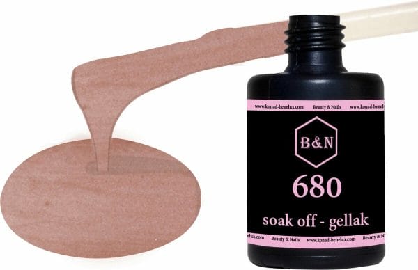 Gellak - 680 - 15 ml | B&N - soak off gellak