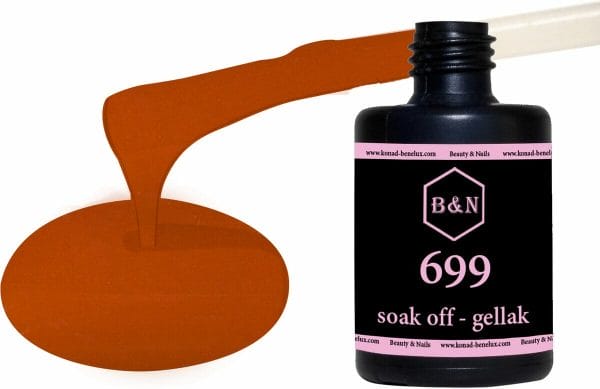Gellak - 699 - 15 ml | B&N - soak off gellak