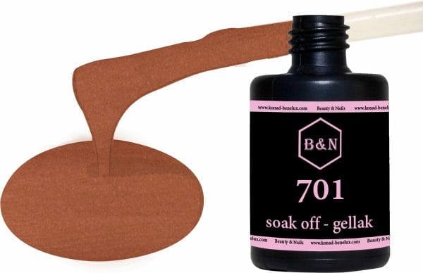 Gellak - 701 - 15 ml | B&N - soak off gellak