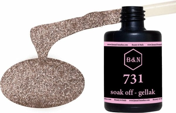 Gellak - 731 - 15 ml | B&N - soak off gellak