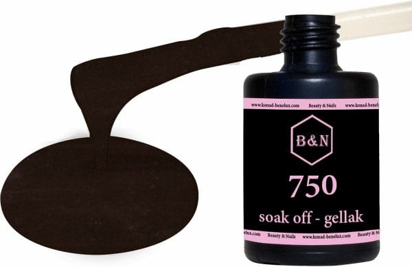 Gellak - 750 - 15 ml | B&N - soak off gellak