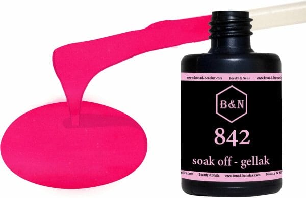 Gellak - 842 - 15 ml | B&N - soak off gellak