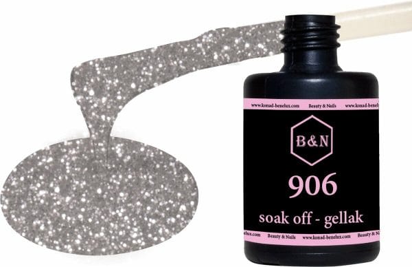 Gellak - 906 - 15 ml | B&N - soak off gellak