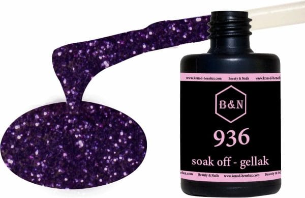 Gellak - 936 - 15 ml | B&N - soak off gellak
