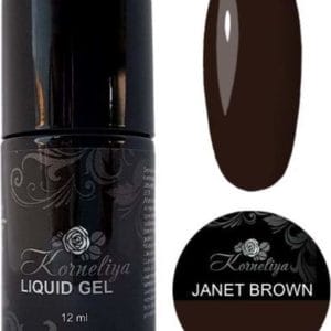 Gellak - Korneliya Liquid Gel Expert Collection JANET BROWN 12ml