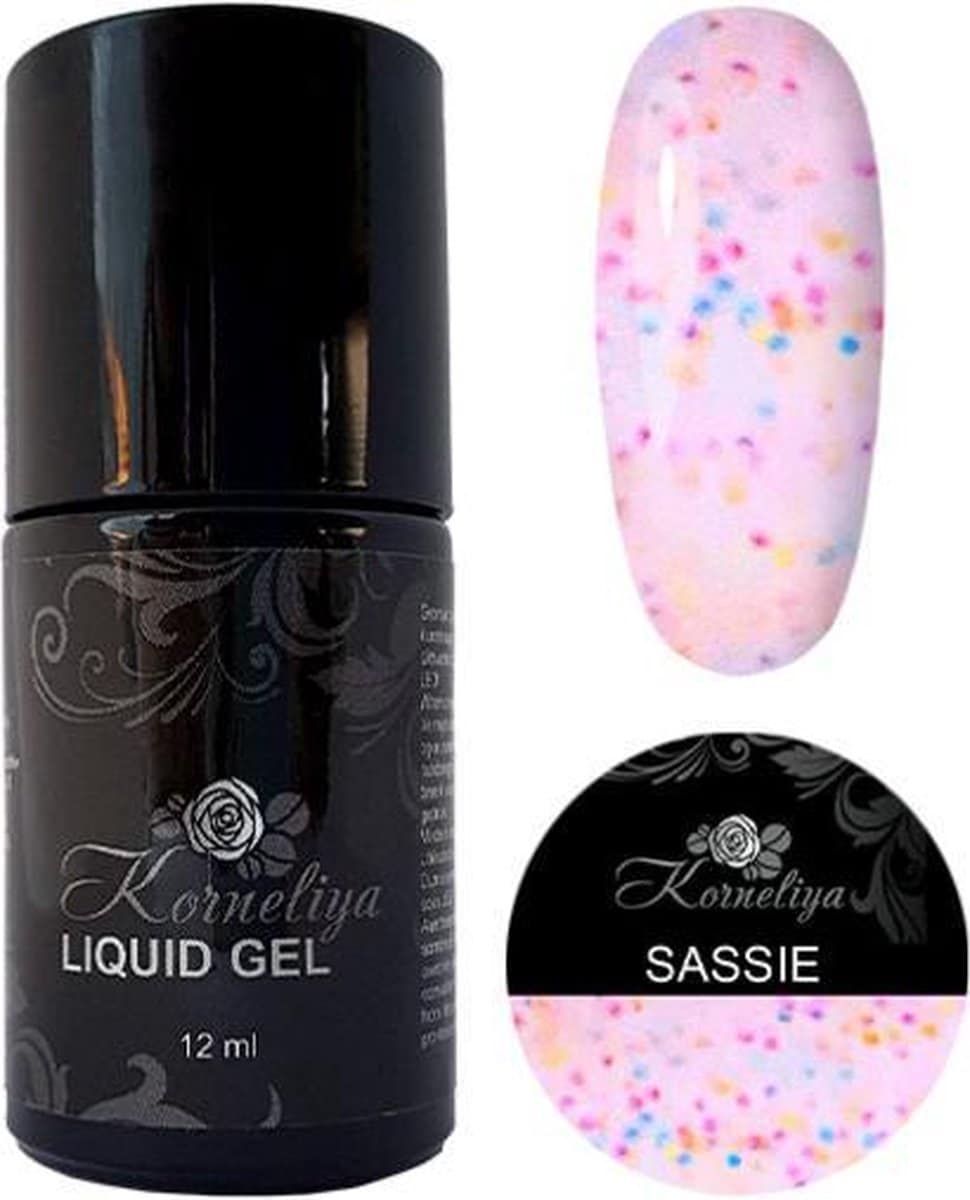 Gellak - korneliya liquid gel expert collection sassie 12ml Gellak - korneliya liquid gel expert collection sassie 12ml