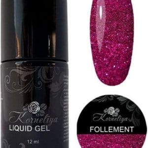 Gellak - Korneliya Liquid Gel Moulin Rouge FOLLEMENT 12ml
