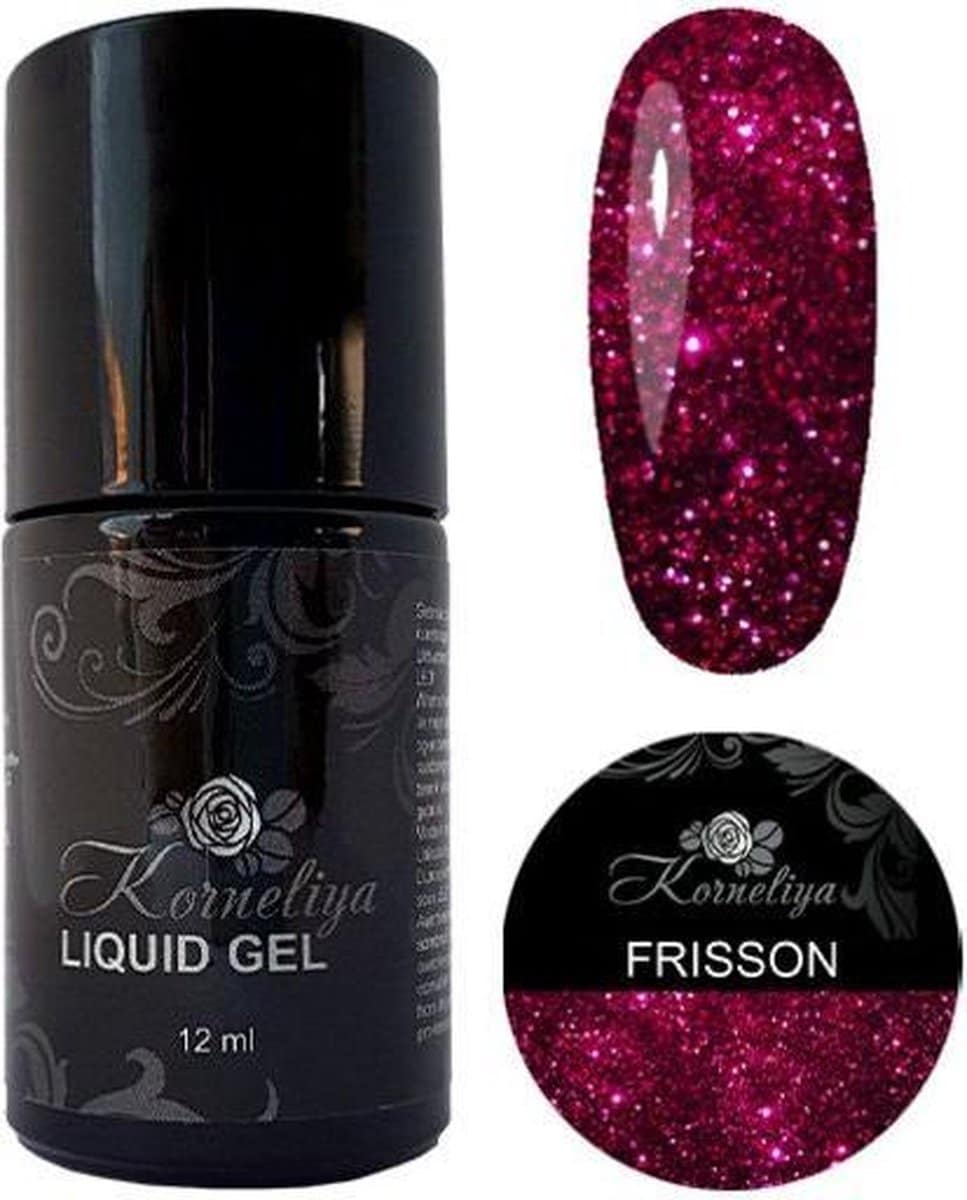 Gellak - korneliya liquid gelpolish moulin rouge frisson 12ml Gellak - korneliya liquid gel moulin rouge frisson 12ml
