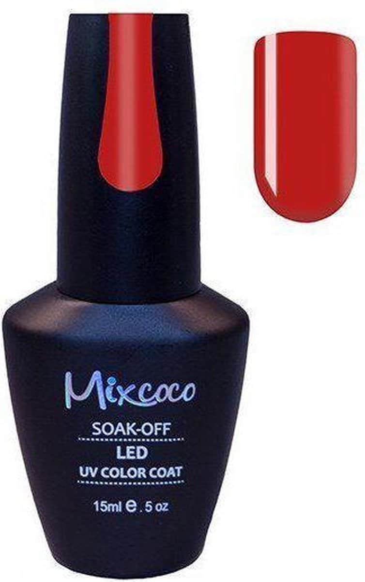 Gellak Mixcoco # 061 Piquant Red - Gel nagellak