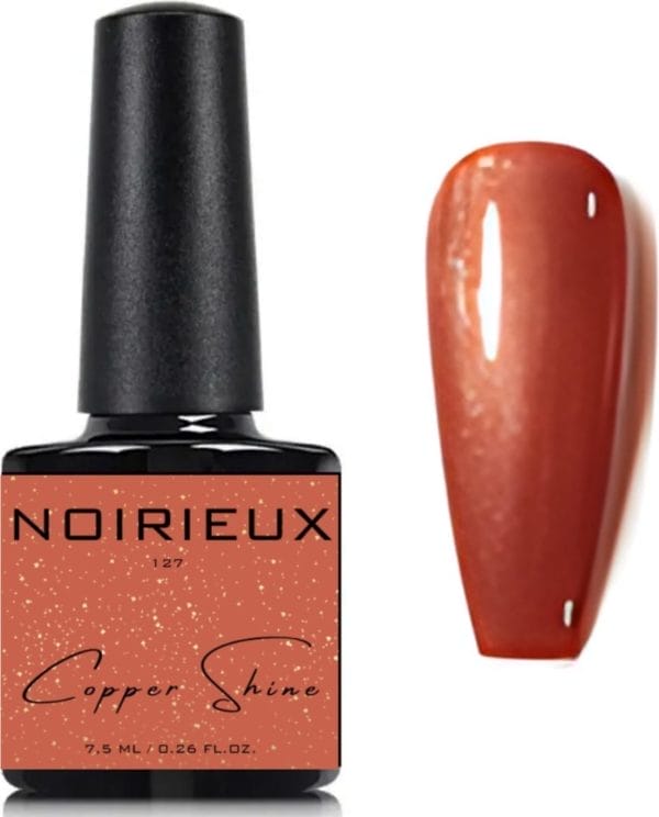 Gellak - noirieux® premium gellak - nagellak - gel nagellak - 7. 5ml - copper shine