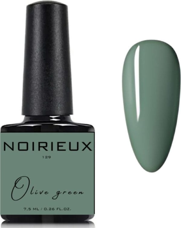 Gellak - noirieux® premium gellak - nagellak - gel nagellak - 7. 5ml - olive green - olijf groen