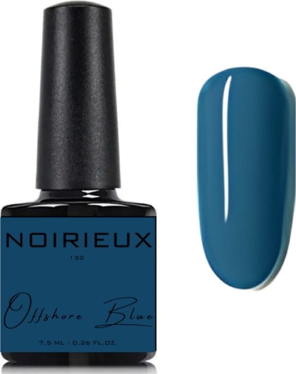 Gellak - noirieux® premium gellak - nagellak - gel nagellak - 7. 5ml - offshore blue - blauw