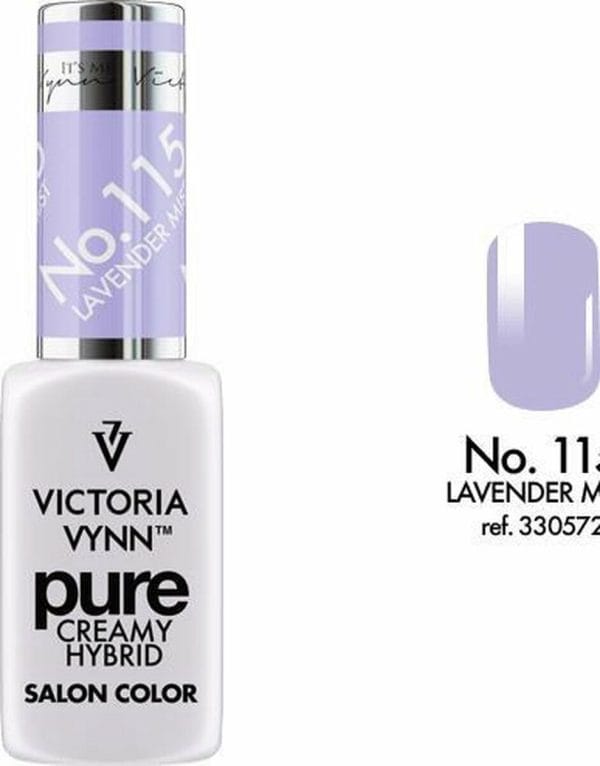 Gellak Victoria Vynn™ Gel Nagellak - Gel Polish - Pure Creamy Hybrid - 8 ml - Mist Lavender - 115
