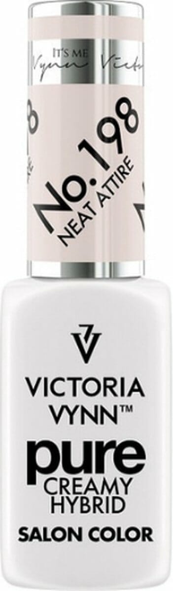 Gellak Victoria Vynn™ Gel Nagellak - Gel Polish - Pure Creamy Hybrid - 8 ml - Neat Attrire - 198
