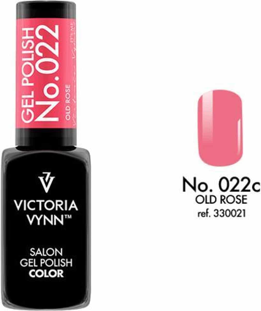 Gellak Victoria Vynn™ Gel Nagellak - Salon Gel Polish Color 022 - 8 ml. - Old Rose